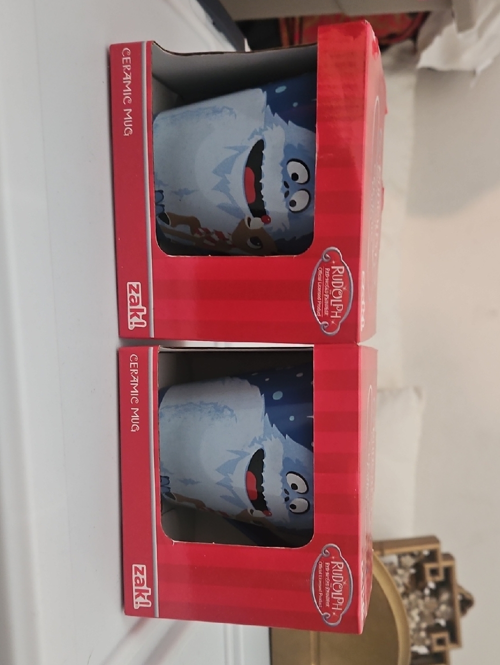 2 Bumble Mugs Brand New Never Used Still In Box